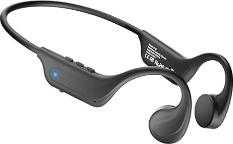 Gavhaio New Bone Conduction Headphones Bluetooth 6.0, Open Ear Earbuds with Mic, Premium Sound, 3 EQ Modes, 10H Playtime, 25g Lightweight, IP65 Waterproof Sports Headphones for Running Cycling Hiking