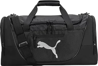 PUMA Contender Duffel Bag, Black, One Size