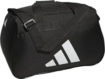 adidas Power Gym Bag – Lightweight Small Duffel, Black/White, OSFA