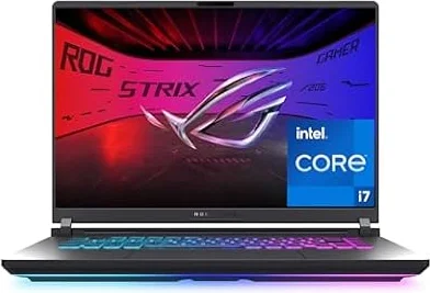 ASUS ROG Strix G16 (2025) Gaming Laptop, 16” FHD+ 16:10 165Hz/3ms, NVIDIA® GeForce RTX™ 5060, Intel® Core™ i7 Processor 14650HX, 16GB DDR5, 1TB Gen 4 SSD, Wi-Fi 7, Windows 11 Home, G615JMR-AS74