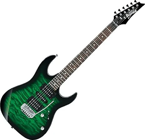 Ibanez GIO Series GRX70QA - Transparent Emerald Burst