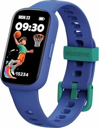 BIGGERFIVE Vigor Plus Kids Watch Fitness Tracker for Boys, No Phone Needed