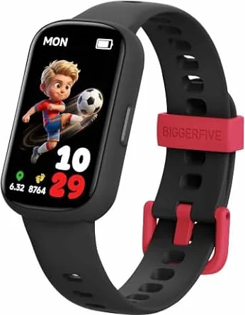 BIGGERFIVE Vigor Plus Kids Watch Fitness Tracker for Boys, No Phone Needed