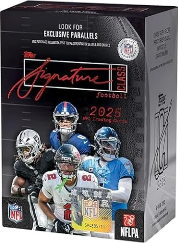 2025 Topps NFL Signature Class Football - Factory Sealed - Value Box