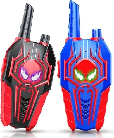 Cool Walkie Talkies for Boys Kids: Gifts Toys for 3 4 5 6 7 8 Year Old Boys Ages 5-7 Kids Walkie Talkies 2 Pack Outdoor Hiking Toy Age 3-8 Year Old Boy Girl Birthday Gifts