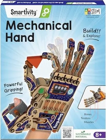 Smartivity Robotic Mechanical Hand STEM Toy for Kids 8-14