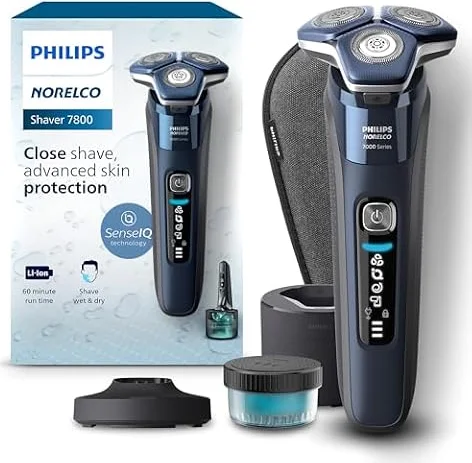 Philips Norelco 7800 Electric Shaver, Black
